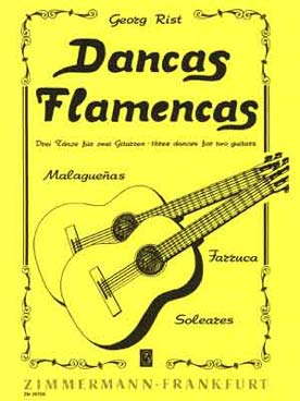 Illustration de Dancas flamencas, 3 Danses : Malaguena, Farruca et Soleares