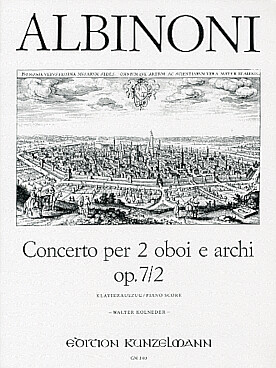 Illustration albinoni concerto op. 7/2