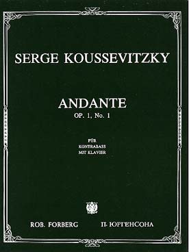 Illustration de Andante op. 1 N° 1