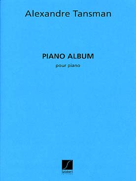 Illustration de Piano album : 20 Pièces faciles - Étude scherzo - 4 Danses miniatures - 3 Études transcendantes - Sonatine