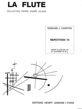 Illustration de Répétition 75 pour flûte et clarinette