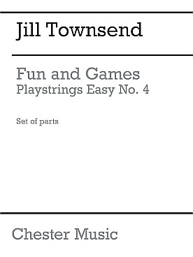 Illustration de PLAYSTRINGS : musique pour orchestre de jeunes instrumentistes à cordes Facile 4 : TOWNSEND Amusement et jeux - Parties séparées