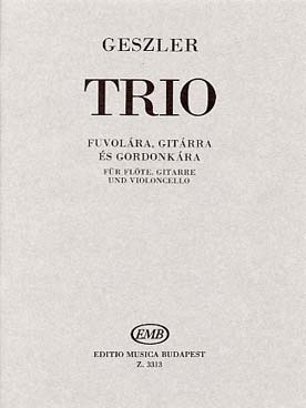 Illustration de Trio pour guitare, flûte et violoncelle