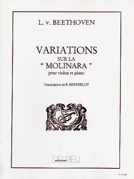 Illustration de Variations sur la Molinara (Berthelot)
