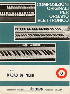 Illustration caffi macao by night