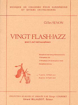 Illustration senon flash jazz vol. 1 (saxophones)