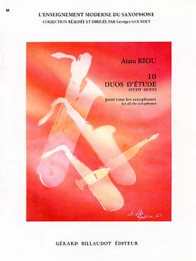 Illustration de 10 Duos d'étude pour tous les saxophones