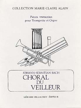 Illustration bach js choral veilleur tp/orgue (alain)