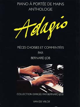 Illustration de Collection "PIANO A PORTEE DE MAINS" : - Adagio (révision Bernard Job)