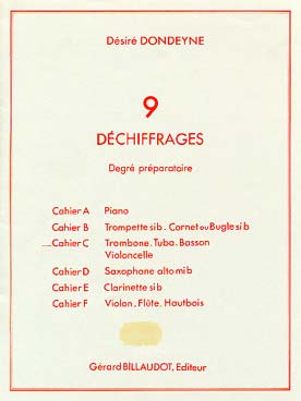 Illustration de Déchiffrages - Préparatoire (9 déchiffrages) Vol. C