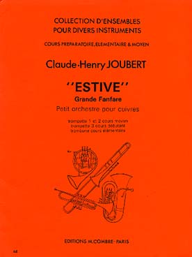 Illustration de Estive pour 3 trompettes et un trombone