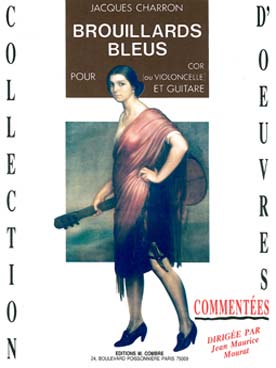 Illustration de Brouillards bleus pour cor et guitare
