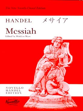 Illustration de Le Messie pour soli, chœur et orchestre, réd. piano, texte en anglais