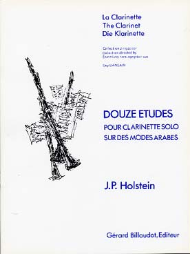 Illustration de 12 Études sur des modes arabes