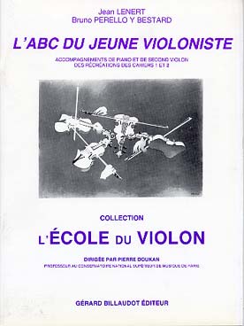 Illustration de ABC du jeune violoniste - Accompagnement piano et second violon des récréations des Vol. 1 et 2