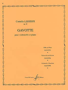 Illustration liegeois album op. 25 n° 2 : gavotte