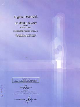 Illustration damare merle blanc op. 161 (le)