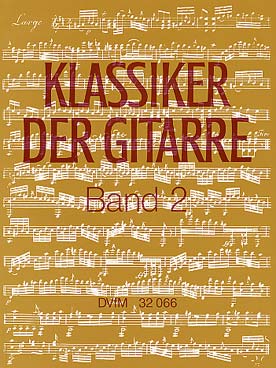Illustration de KLASSIKER DER GITARRE (U. Peter) - Vol. 2