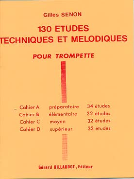 Illustration senon etudes tech. & melod. (130) vol. a