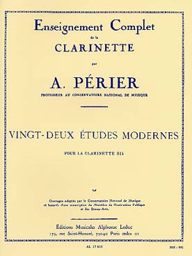 Illustration de 22 Études modernes