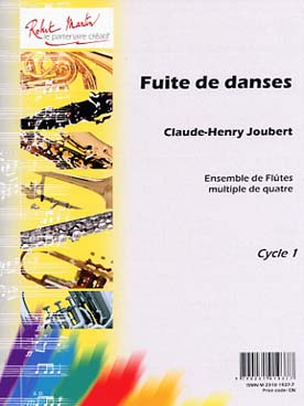 Illustration de Fuite de danses pour ensemble de flûtes multiple de 4