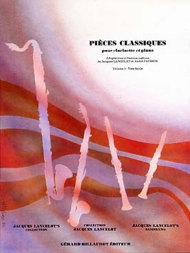 Illustration de PIÈCES CLASSIQUES par Lancelot/Patrick - Vol. 1 : très facile