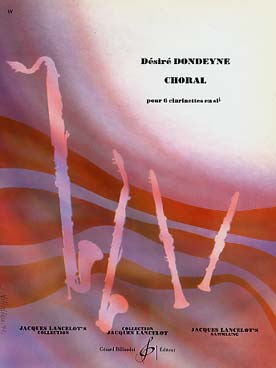 Illustration de Pédagogie des ensembles de clarinettes - Vol. 2 : Choral (6 clarinettes si b)