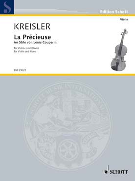Illustration kreisler la precieuse