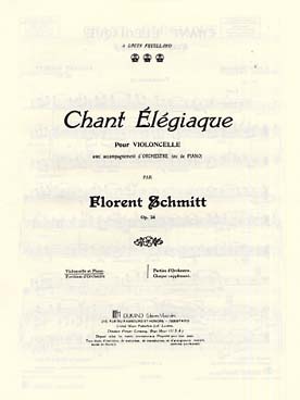 Illustration de Chant élégiaque op. 24