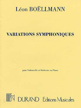 Illustration boellmann variations symphoniques op. 23