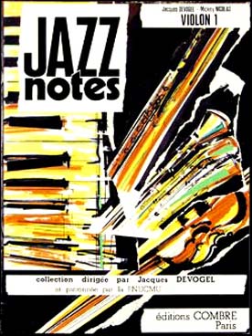 Illustration jazz notes violon 1