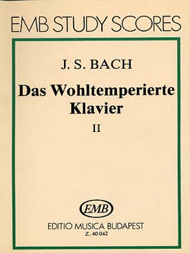 Illustration de Le Clavecin bien tempéré - Vol. 2 : BWV 870-893