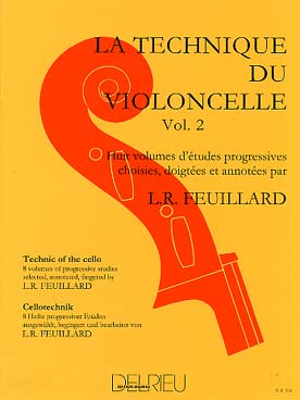 Illustration de La Technique du violoncelle, études progressives - Vol. 2