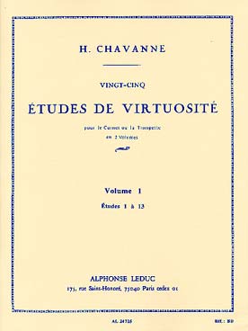 Illustration de 25 Études de virtuosité - Vol. 1, études de 1 à 13