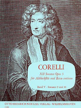 Illustration corelli sonates op. 5 vol. 5