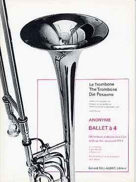 Illustration de Ballet à 4 (tr. Jean Douay pour 4 trombones)