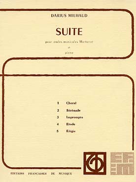 Illustration de Suite pour ondes Martenot et piano