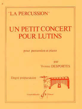 Illustration de Un Petit concert pour lutins pour  percussion et piano