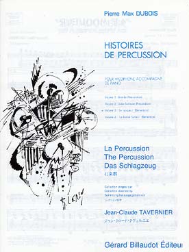 Illustration de Histoires de percussions (xylo/piano) - Vol. 3 : Le Moqueur (élémentaire)