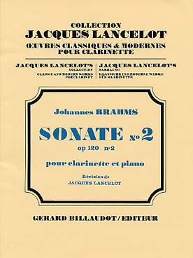Illustration de Sonate op. 120 N° 2 en mi b M - éd. Billaudot (Lancelot)
