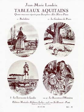 Illustration de Tableaux aquitains - N° 4 : Le Raconteur d'histoires