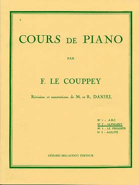 Illustration le couppey cours de piano 2 alphabet