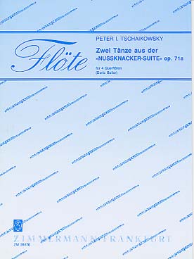 Illustration de 2 Danses du Ballet de Casse Noisette pour 4 flûtes   