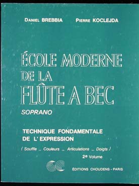 Illustration de École moderne de la flûte à bec soprano - Vol. 2
