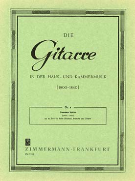 Illustration de Trio op. 45 pour flûte, alto et guitare