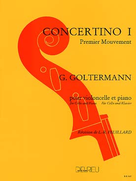 Illustration de Concerto N° 1 op. 14 en la m (1er mouvement)