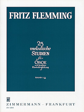 Illustration flemming etudes melodiques (25) vol. 2