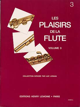 Illustration de Les PLAISIRS de la FLÛTE par Luc URBAIN des clavecinistes aux contemporains - Vol. 3
