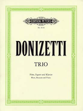 Illustration donizetti trio flute/basson/piano