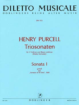 Illustration purcell triosonate n° 1 (2 violons/b.c.)